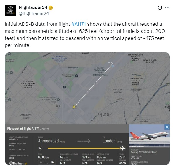 Air India Chairman Confirms Tragic Crash of Flight AI171, Emergency Response Activated