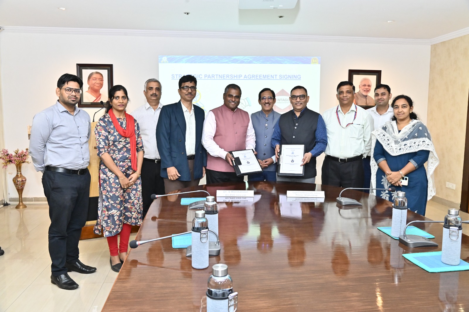 Hindustan Shipyard To Integrate Anti-Drone, NLOS Comms Systems On Indian Naval Ships