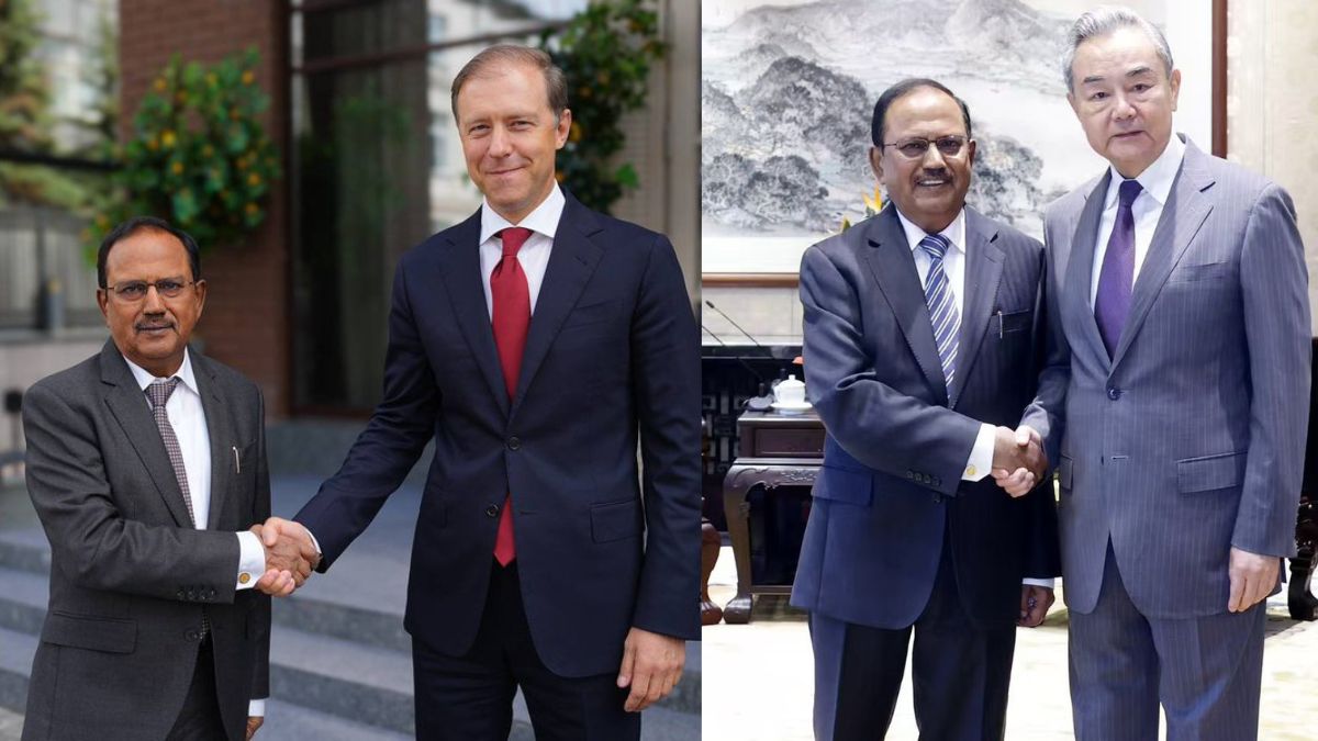 NSA Doval Meets Russia’s First Dy PM, Meeting With China FM Soon: Shift In Ties Amid US Tariffs Tensions?