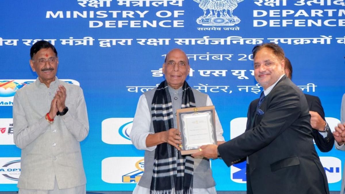 Rajnath Singh Formally Confers Miniratna Status on Hindustan Shipyard Limited