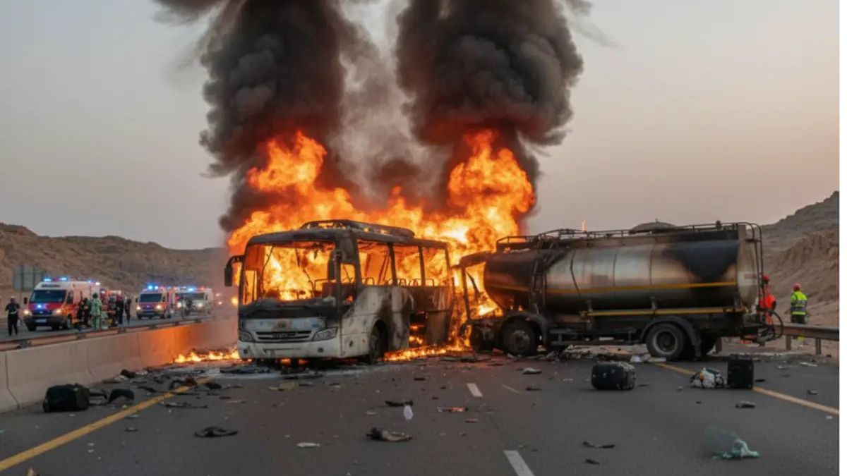 How Lone Survivor Survived Saudi Bus Accident Which Killed 45 Indian Pilgrims Travelling From Mecca To Madinah