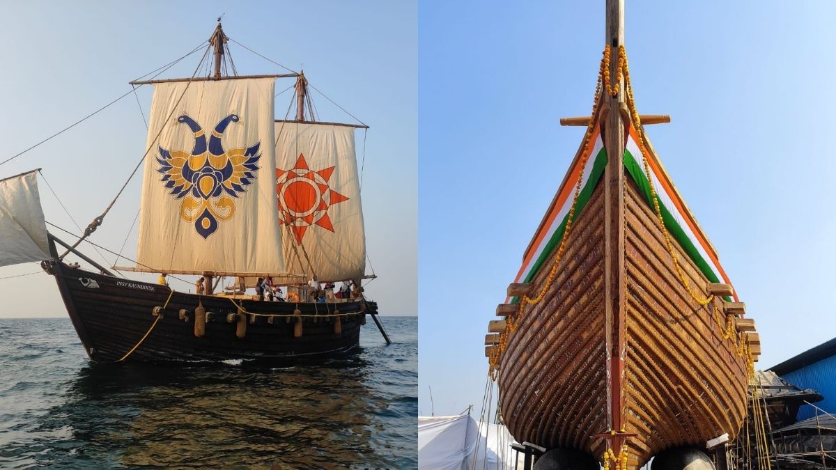 Reviving History, India’s ‘Stitched’ Old-School Ship Port-Docks At Muscat, Completes Historic 17-Day Voyage