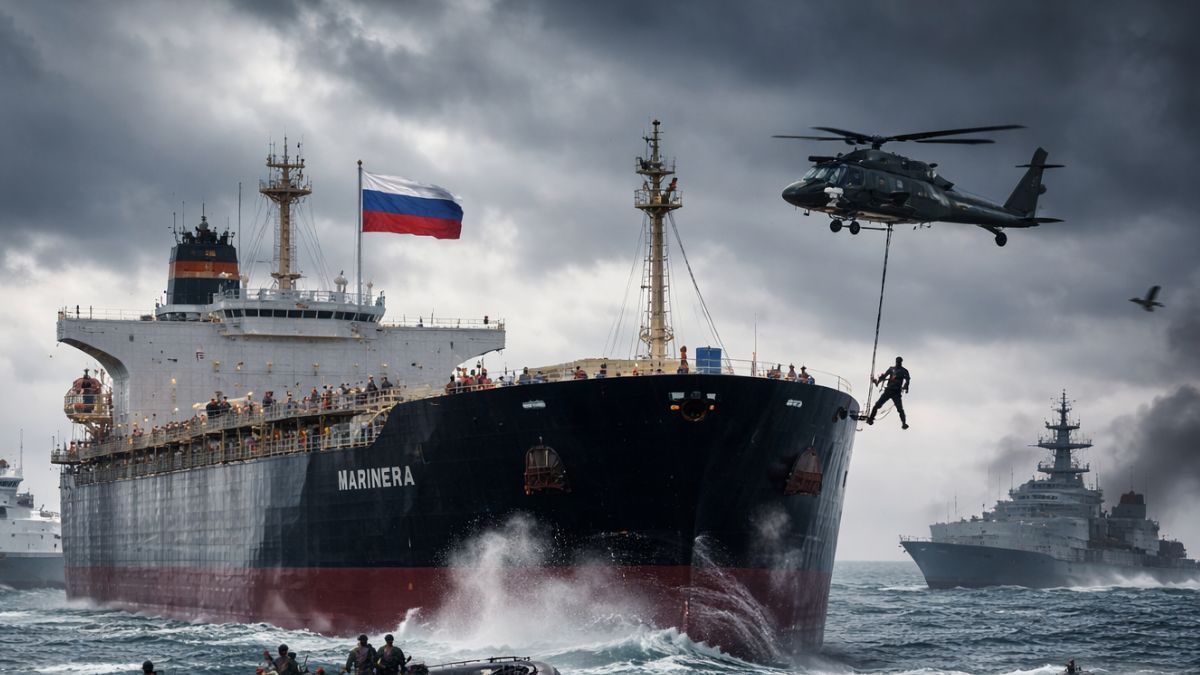Atlantic Brinkmanship: US Forces Move To Board Russian-Flagged Tanker As UK Backs Seizure In Explosive Venezuela–Russia Sanctions Showdown