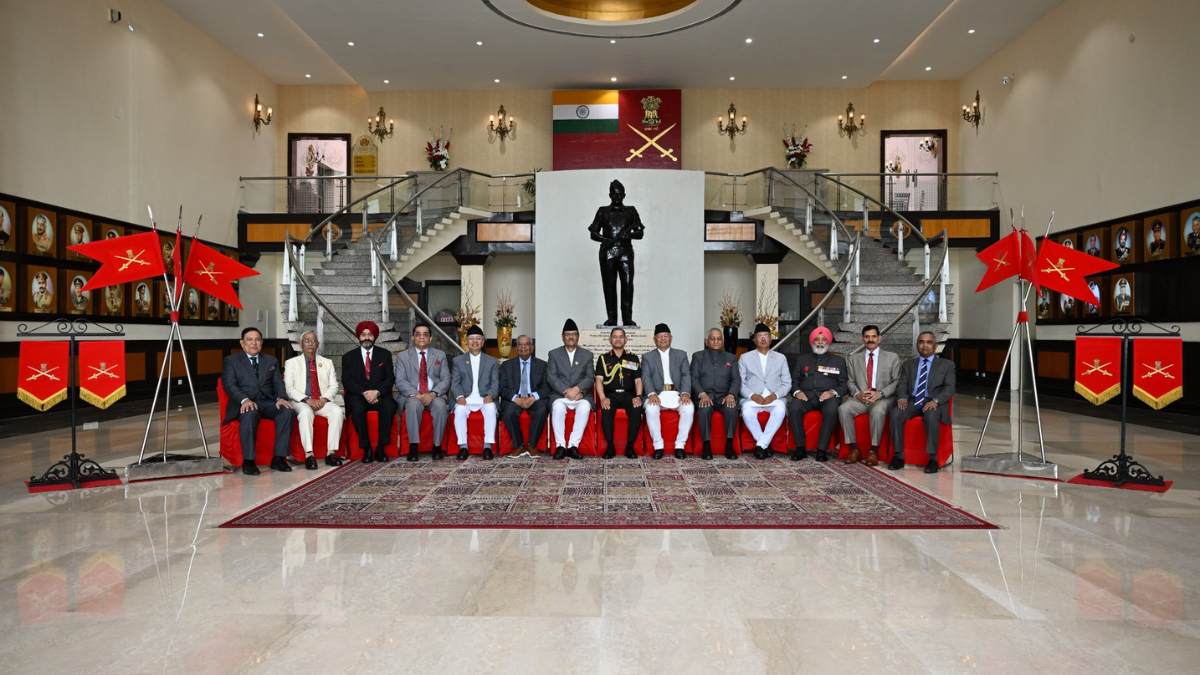 Former Nepali Army Chiefs’ Attend Indian Army Chiefs’ Conclave as Honorary Generals, Join Deliberations of Regional Security