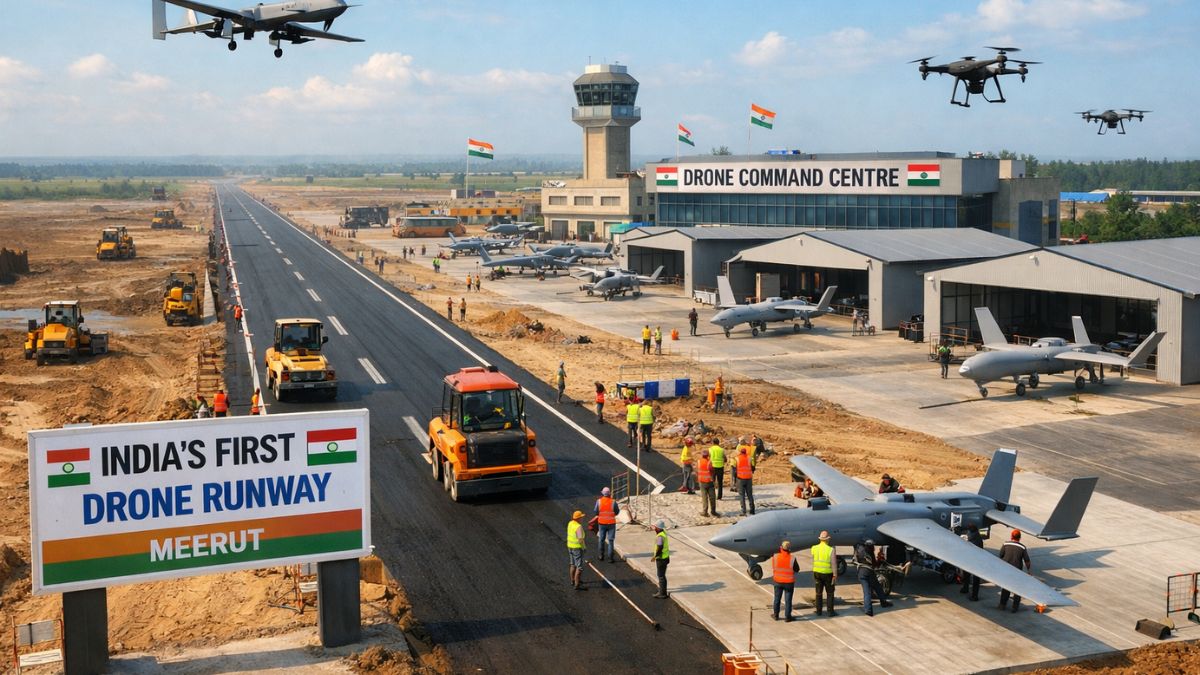First Dedicated Drone Runway To Come Up In Meerut; Inside Rs 406 Crore BRO Project Launched Post Op Sindoor
