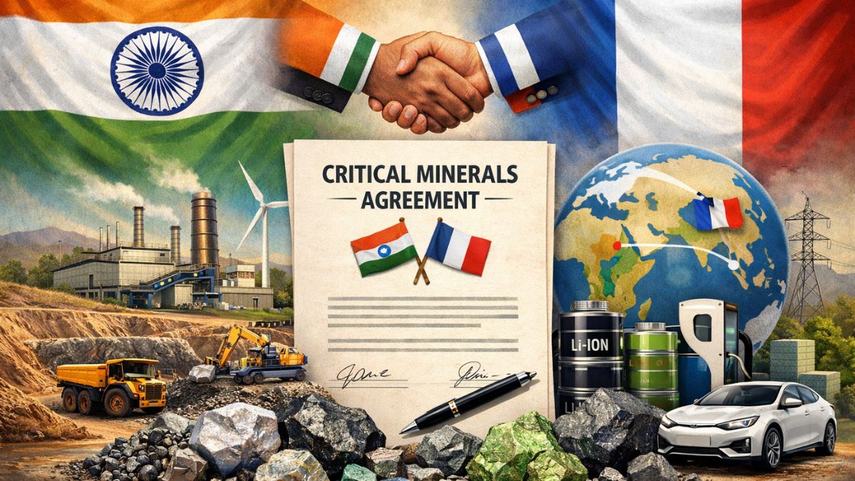India, France To Deepen Cooperation In Critical Minerals, Rare Earths’ For A Green Tech Future