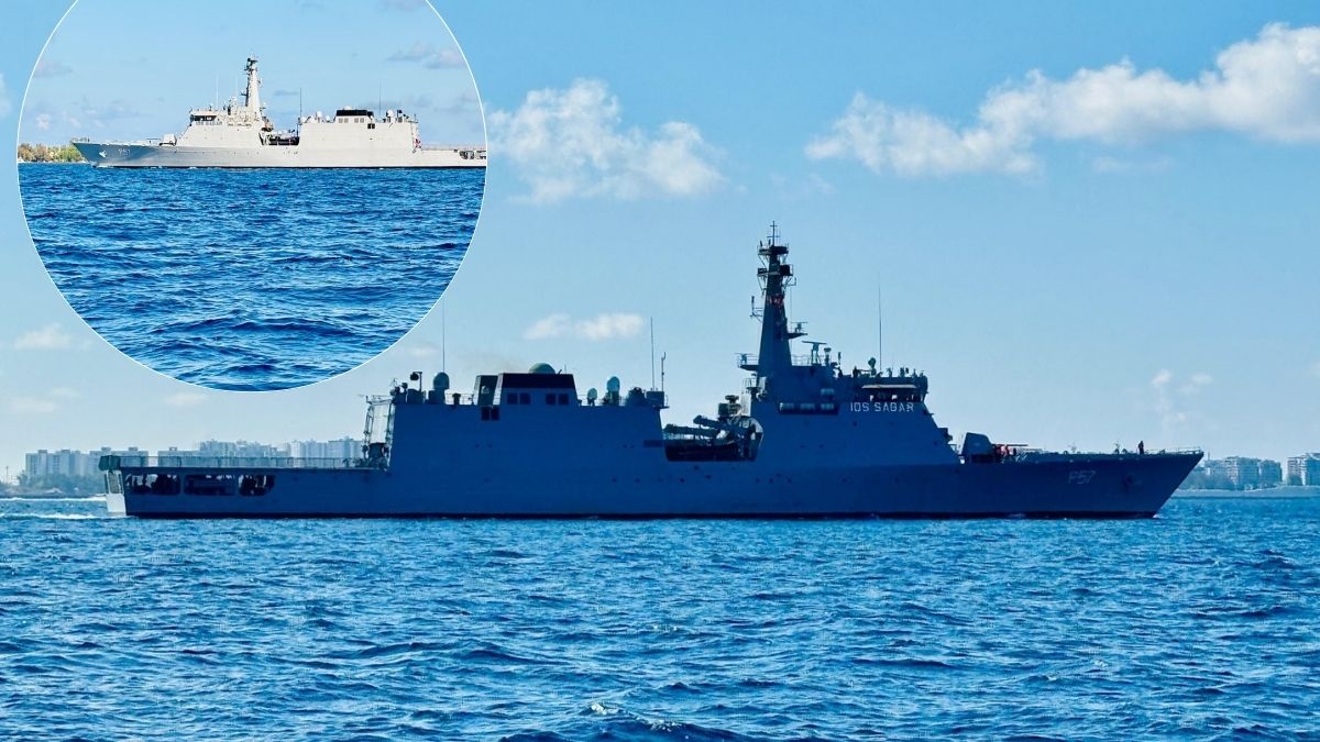 India Expands Naval Outreach: IOS SAGAR Reaches Maldives With 16-Nation Crew, Boosting Maritime Cooperation In IOR