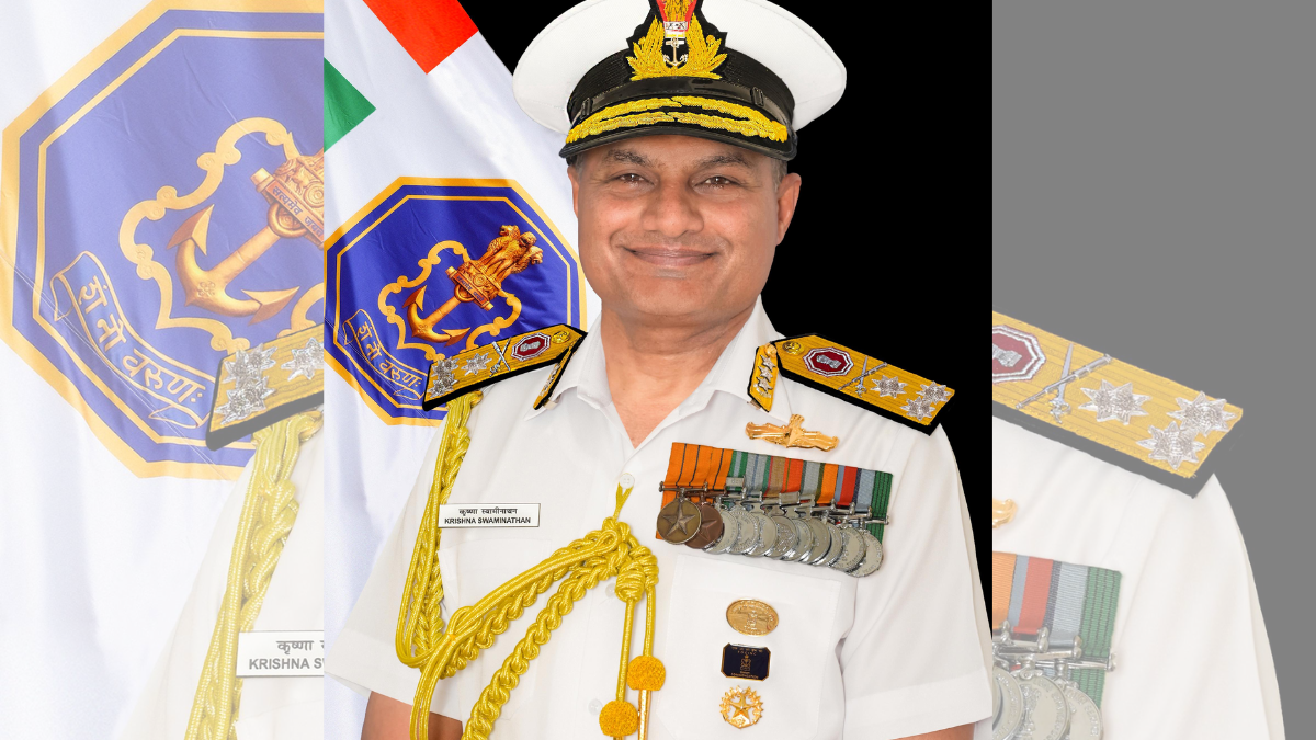 Vice Admiral Krishna Swaminathan Appointed as India’s Next Chief of the Naval Staff