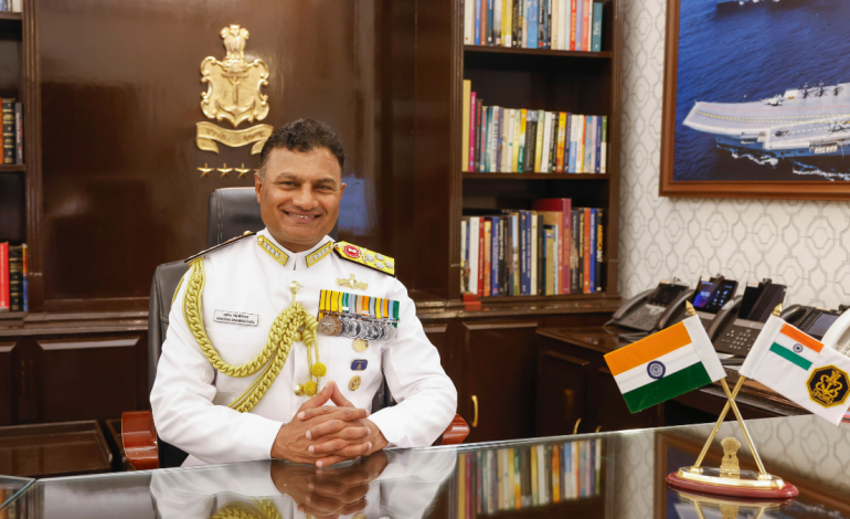 From the Bridge of INS Vikramaditya to the Top of the Indian Navy—What You Need to Know About Admiral Krishna Swaminathan