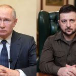 Vladimir Putin Volodymyr Zelenskyy image, Putin Zelenskyy peace talks, Russia Ukraine war leaders photo, Putin ready to meet Zelenskyy, Russia Ukraine ceasefire, Putin Zelenskyy neutral venue meeting, Russia Ukraine diplomatic talks.