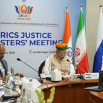 BRICS Justice Ministers Meeting image, BRICS India 2026 Gandhinagar photo, BRICS legal cooperation, BRICS ADR meeting image, India chairs BRICS Justice Ministers meeting photo, BRICS mediation and arbitration conference visuals.