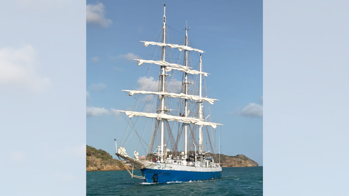 INS Sudarshini Completes Historic Trans-Atlantic Crossing, Arrives in Antigua