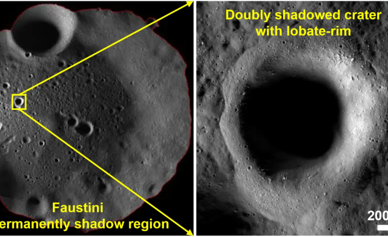Chandrayaan-2 Data Hints at Presence of Ice Beneath Moon’s South Pole Surface