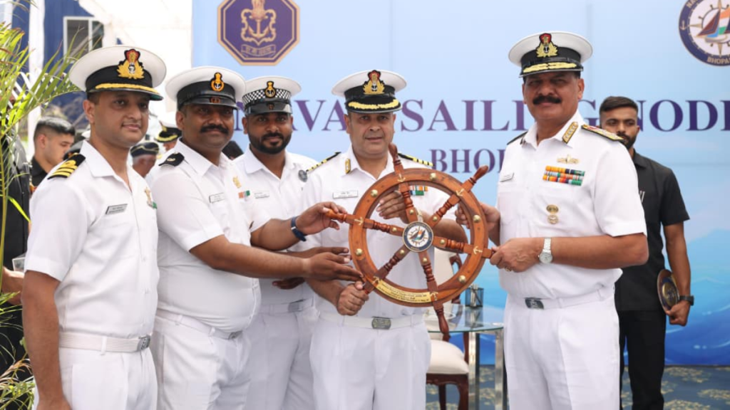 Naval Sailing Node, Indian Navy, Ministry of Defence, Chief of the Naval Staff Admiral Dinesh K Tripathi, Indian Navy news, Bhopal