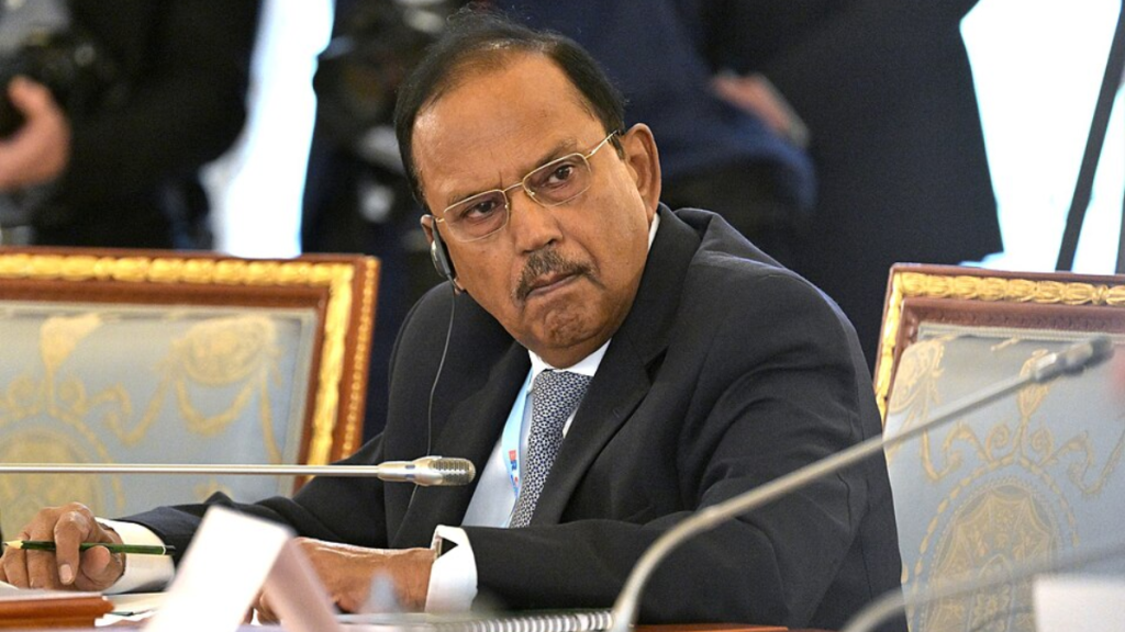 Ajit Doval Russia Visit, India-Russia Strategic Partnership, India-Russia Defence Cooperation, Maritime Security, BRICS NSA Meeting, Counter-Terrorism, Energy Cooperation, Maritime Connectivity, Shipbuilding Cooperation, Arctic Operations, Vladimir Putin, India-Russia Trade Talks, Free Trade Agreement, Global Security, Defence News.