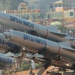 BrahMos missile image, BrahMos cruise missile launcher photo, BrahMos missile system visuals, India BrahMos missile display image, supersonic cruise missile India photo, BrahMos Aerospace missile image, Indian missile technology visuals.