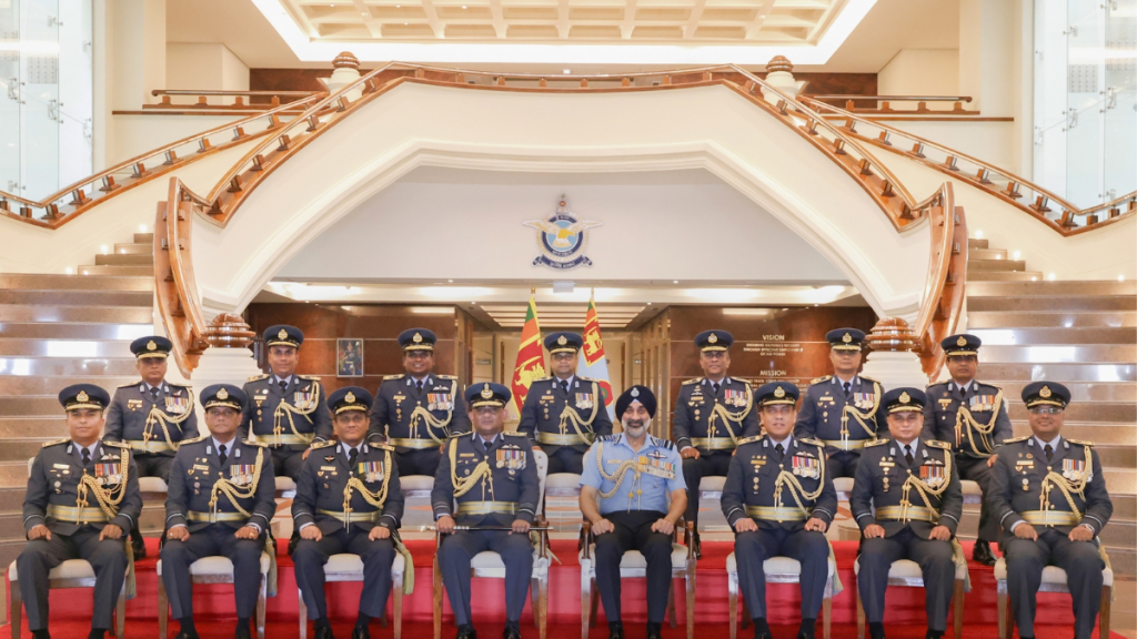 IAF Chief Sri Lanka visit, Air Chief Marshal Amar Preet Singh, India Sri Lanka defence ties, India Sri Lanka military cooperation, SLAF headquarters Colombo, IPKF Memorial, Indian Ocean Region security, India Sri Lanka strategic partnership, Sri Lanka Air Force, bilateral defence engagement, India Sri Lanka relations, defence diplomacy India, Amar Preet Singh Sri Lanka, Indo-Sri Lanka cooperation, regional security cooperation