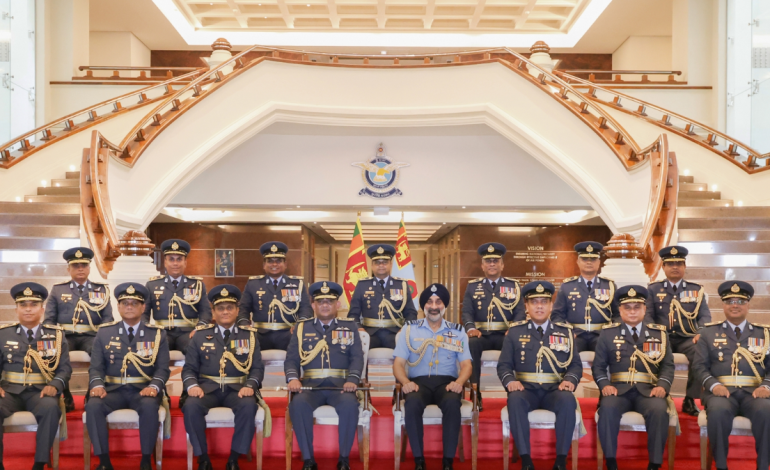 IAF Chief Amar Preet Singh Begins Sri Lanka Visit to Deepen Defence Ties