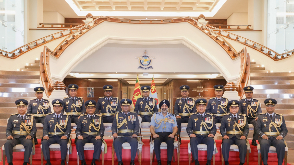 IAF Chief Amar Preet Singh Begins Sri Lanka Visit to Deepen Defence Ties