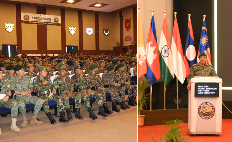 India launches multinational military exercise PRAGATI 2026 in Meghalaya