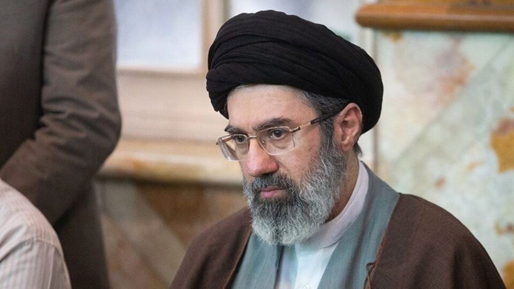 Mojtaba Khamenei image, Iran Supreme Leader photo, Iran nuclear programme Iran US tensions, Iran nuclear dispute, Tehran leadership visuals.