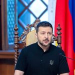 Volodymyr Zelenskyy image, Zelenskyy Kyiv security briefing photo, Ukraine president Russia missile warning image, Zelenskyy Oreshnik missile statement, Ukraine Russia war.