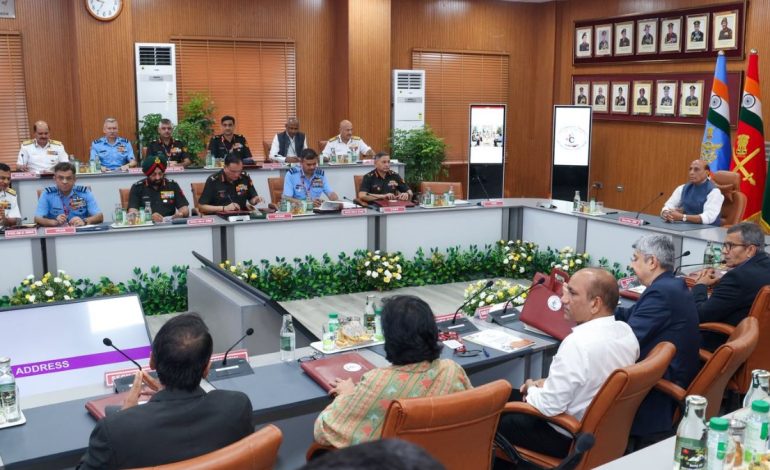 Rajnath Urges Military Commanders To Be Future-Ready, Calls Operation Sindoor ‘Testament’ To India’s Anti-Terror Resolve