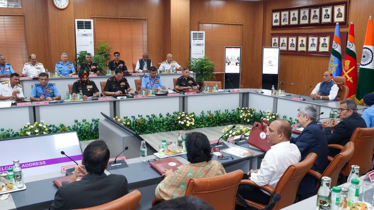 Rajnath Urges Military Commanders To Be Future-Ready, Calls Operation Sindoor ‘Testament’ To India’s Anti-Terror Resolve