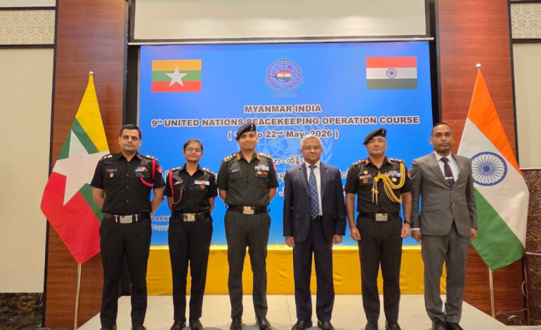 India Trains Myanmar Forces on UN Peace-Keeping, Shares Best Practices