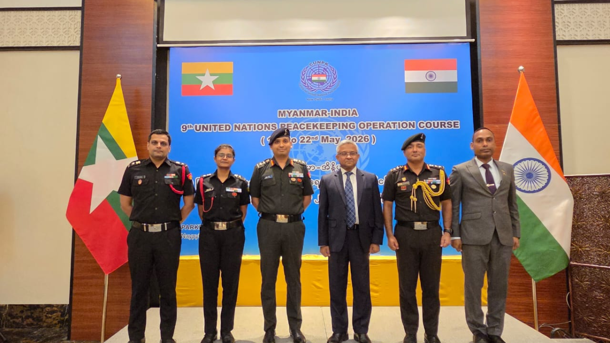 India Trains Myanmar Forces on UN Peace-Keeping, Shares Best Practices