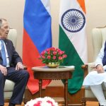 Narendra Modi Sergey Lavrov meeting image, Modi Lavrov bilateral talks photo, India Russia strategic partnership visuals, Sergey Lavrov India visit image, Narendra Modi Russia foreign minister meeting, India Russia diplomatic talks photo, Modi Lavrov New Delhi meeting visuals, India Russia defence cooperation image, India Russia energy cooperation meeting photo, Narendra Modi Sergey Lavrov official interaction, India Russia bilateral relations.