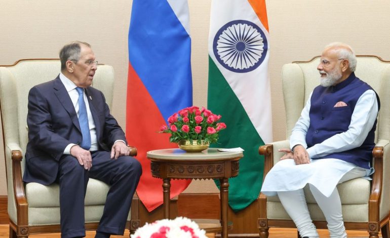 Enhanced Defence, Energy Cooperation Forms Russia-India Talks During Lavrov Visit