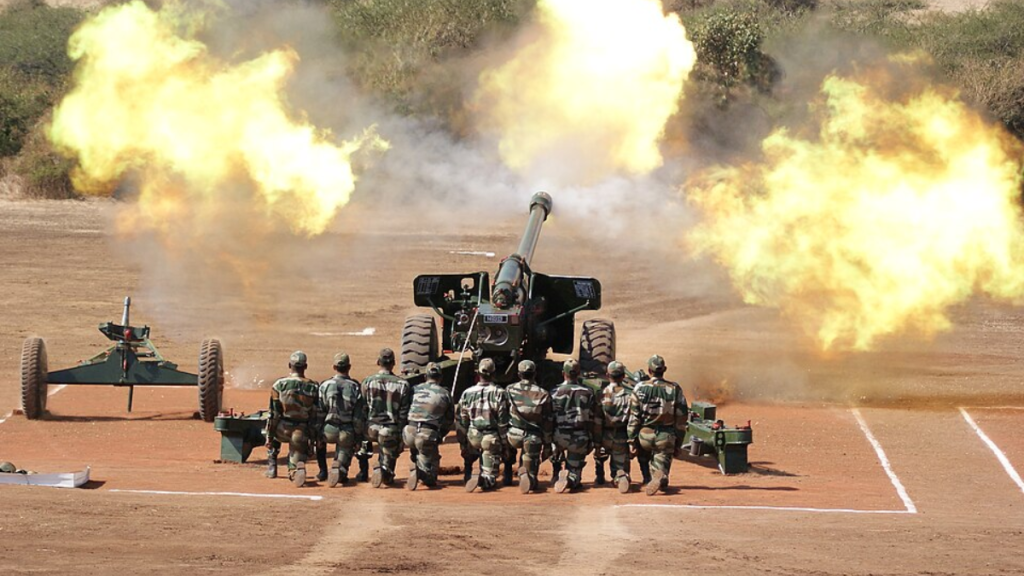 Indian Army 105mm IFG upgrade, Indian Army artillery modernization, automated gun laying system India, Indian Field Gun modernization project, Indian Army fire control system upgrade, artillery digital targeting India, 155mm artillery upgrade India, ATAGS induction Indian Army, K9 Vajra M777 Dhanush guns India, Indian Army defence modernization news