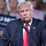Donald Trump image, Trump speech rally photo, Trump national security statement , Donald Trump counterterrorism announcement, Trump ISIS operation announcement, Trump Truth Social statement image, Donald Trump political rally visuals,