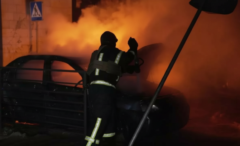 Ukraine hits major Russian oil refinery in Moscow region causing major fire in plant