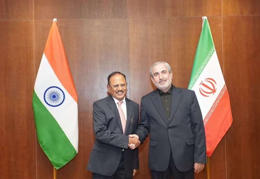 Ajit Doval meets top Iranian security official in New Delhi, discuss West Asia security situation