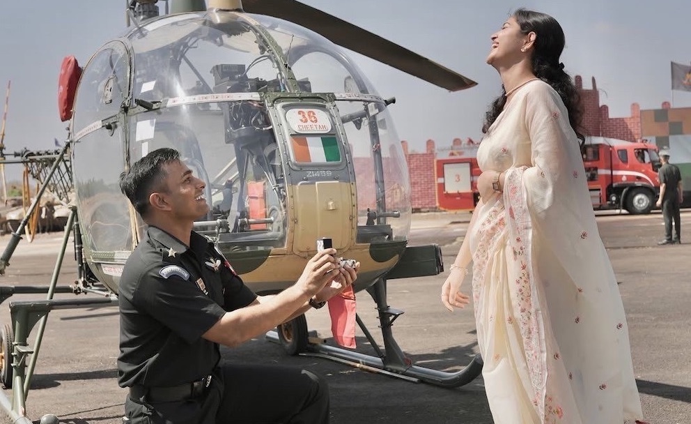 Indian Army officer’s post-parade proposal sparks debate over military protocol