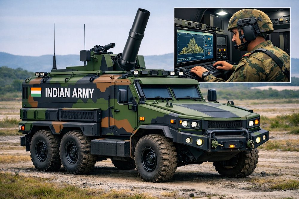 Indian Army seeks indigenous mortar specialist vehicle to speed up battlefield fire control