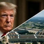 Trump and Pentagon.