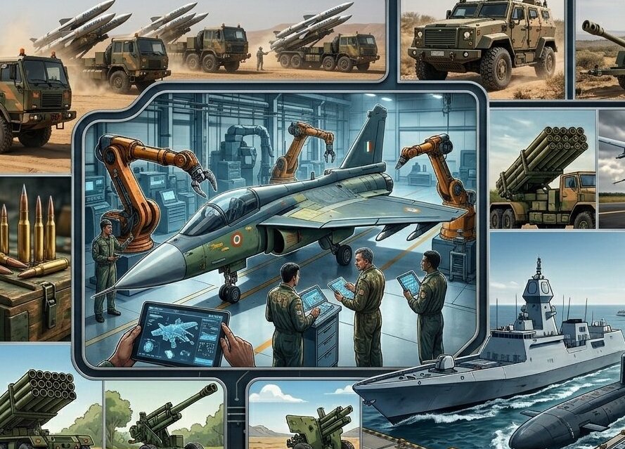 India’s defence output climbs to record ₹1.78 lakh crore in FY 2025-26