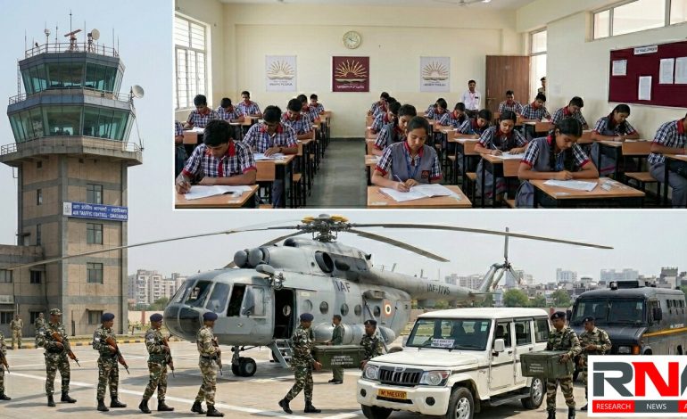 IAF helicopters, CRPF and CISF deployed as NTA holds security drill ahead of NEET-UG re-exam