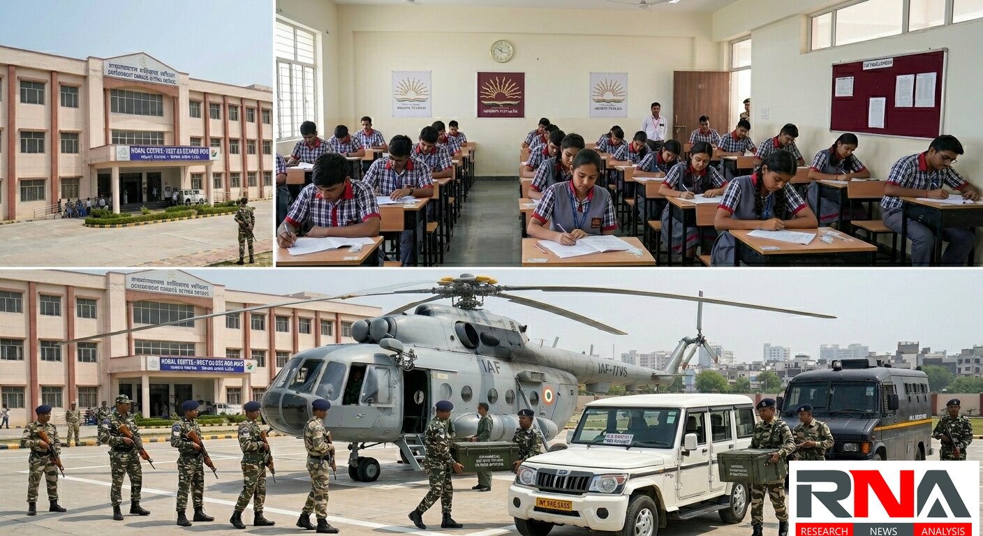 IAF helicopters, CRPF and CISF deployed as NTA holds security drill ahead of NEET-UG re-exam