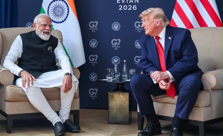At G7, Trump offers security assurance to India, but ties support to Modi’s leadership