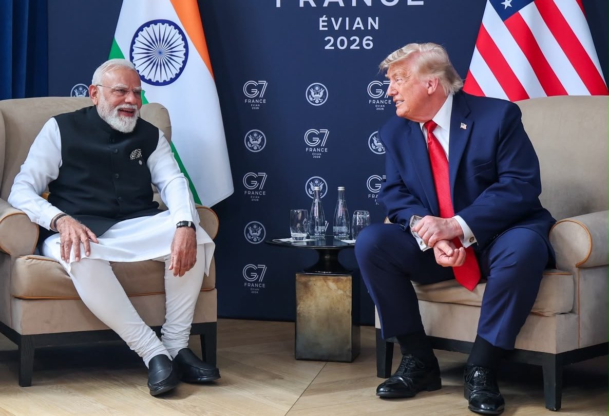 At G7, Trump offers security assurance to India, but ties support to Modi’s leadership