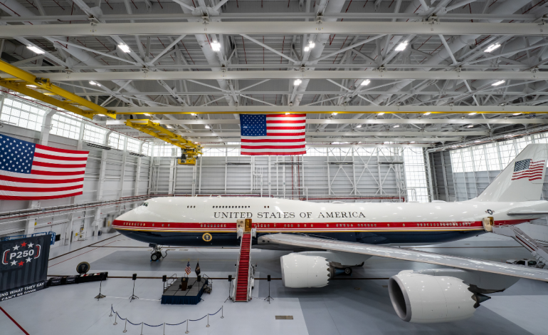 Trump unveils Qatar-Gifted $400 million Boeing 747-8 as future Air Force One amid security debate