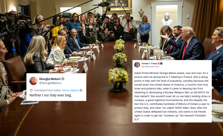 Trump-Meloni clash: US president claims ‘she begged for photo,’ Italy PM says ‘made-up story’