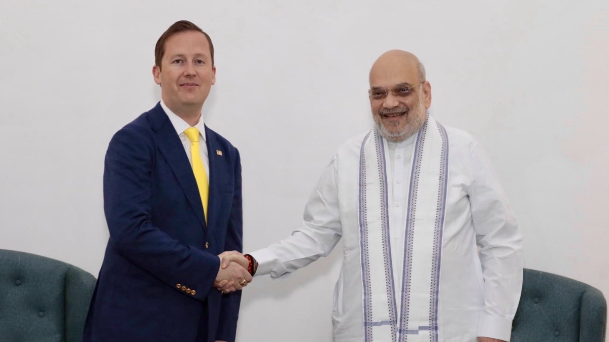 US ambassador Serio Gor meets Amit Shah, discusses security, narcotics, terror
