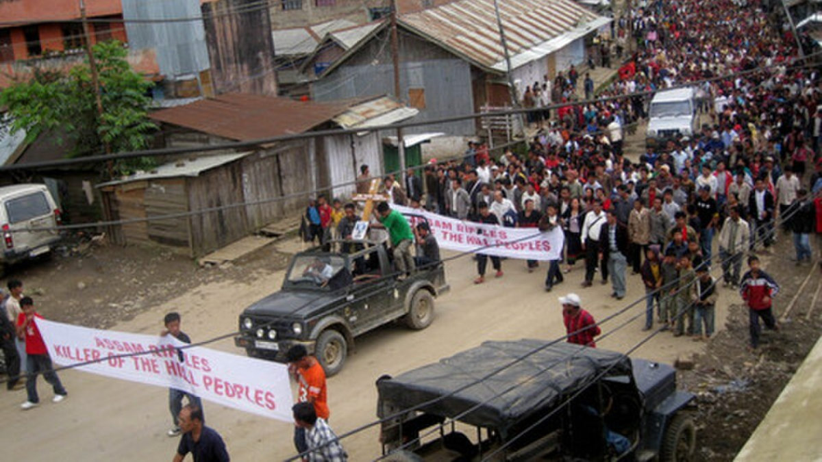 Two Kukis killed in fresh Manipur attack after six missing Naga men found dead