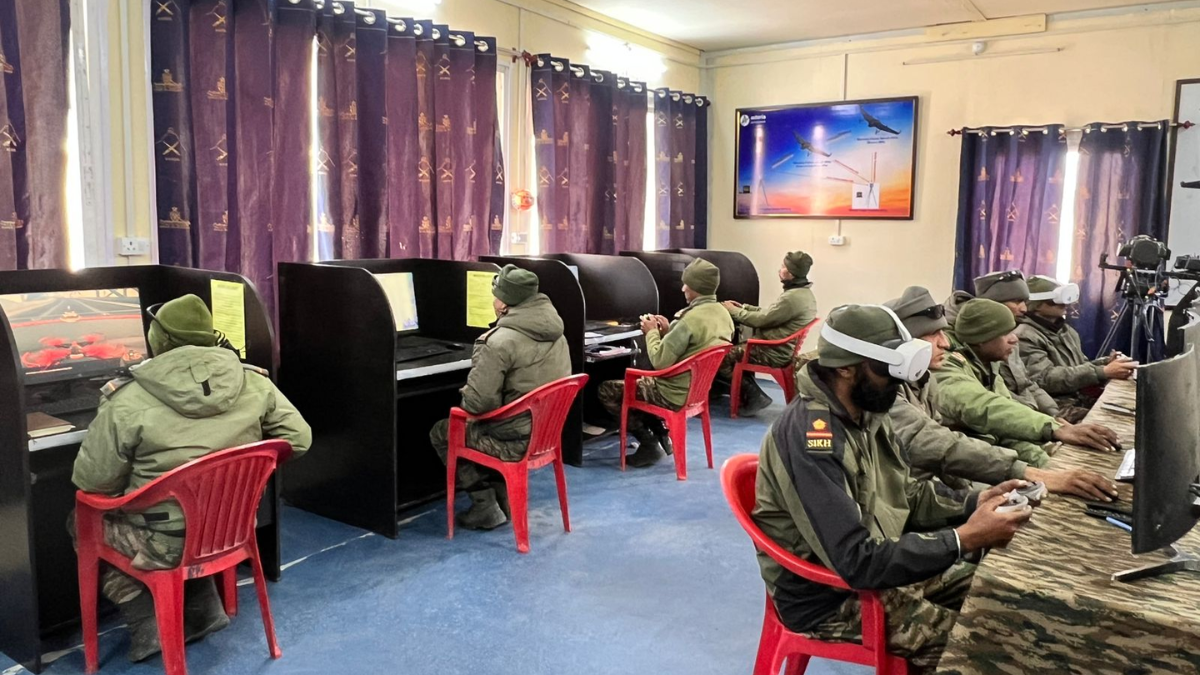 Indian Army launches hi-tech VR lab in Ladakh; Artrac to study on space warfare