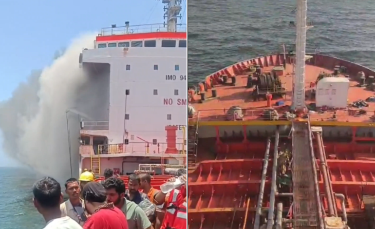 MT Marivex incident: 24 Indian crew members rescued off Oman, Coast Guard coordinates emergency response